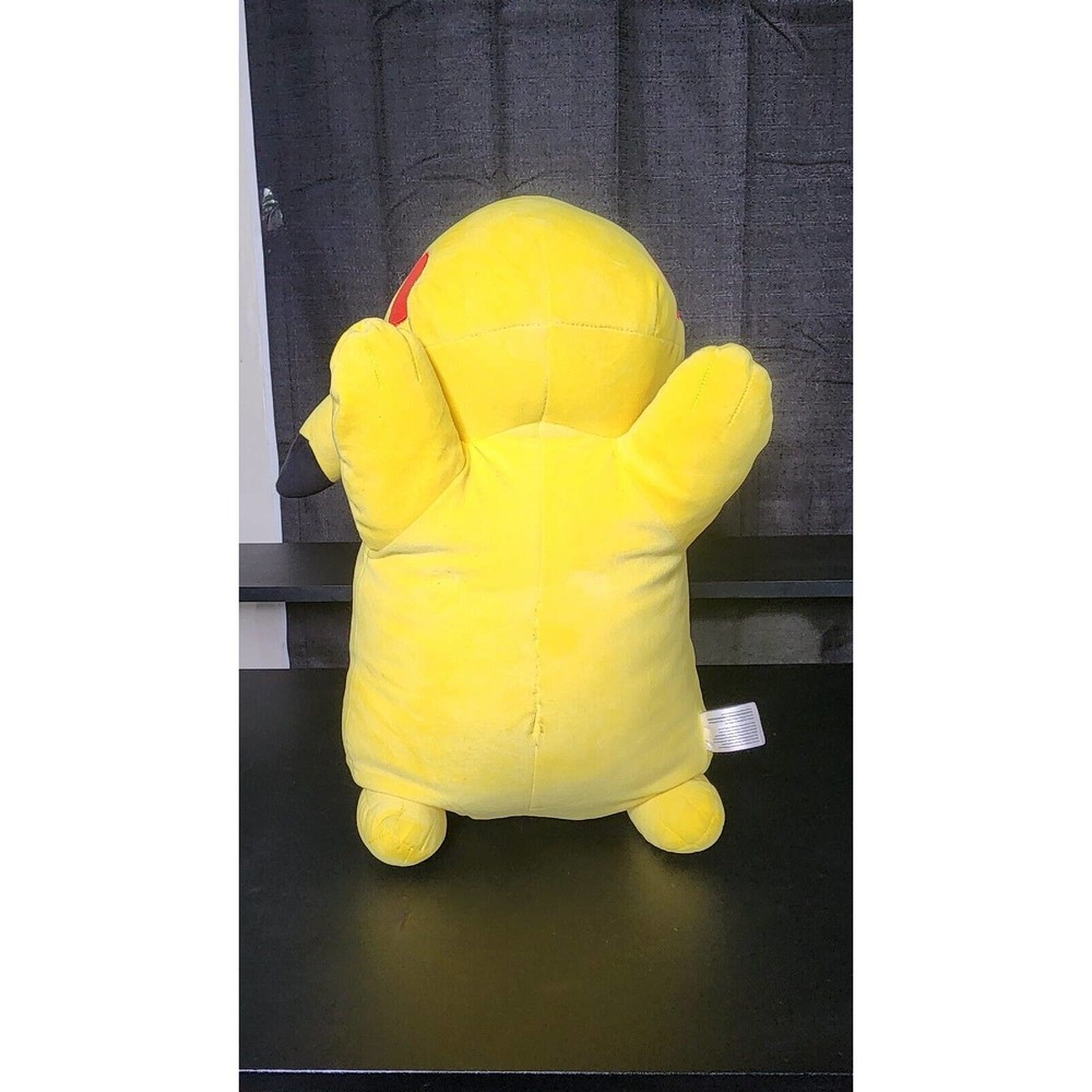 Pokemon 18” Sleeping Pikachu Soft Jumbo Large Plush Pillow Buddy, - Picture 5 of 6